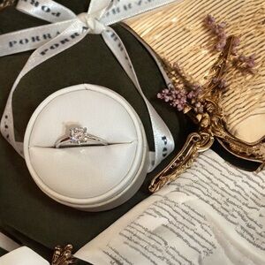1 CTW Moissanite Ring